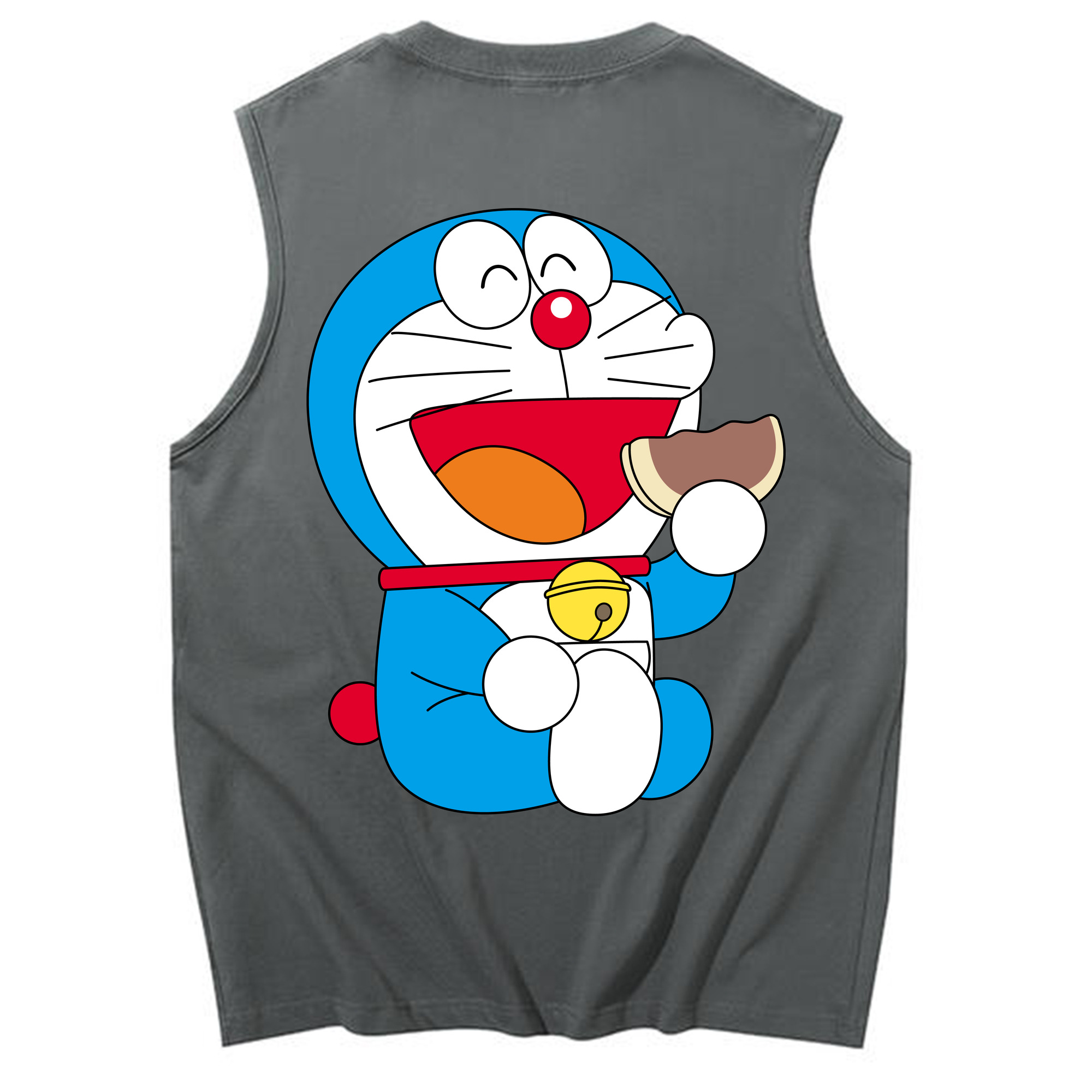 （画像用） ドラえもん Doraemon コットン100％タンクトップ（背面プリント）
